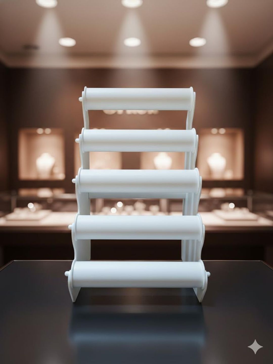 DOOR STEP SHOPPING White Regular Jewellery Organiser Organisers-picture-47