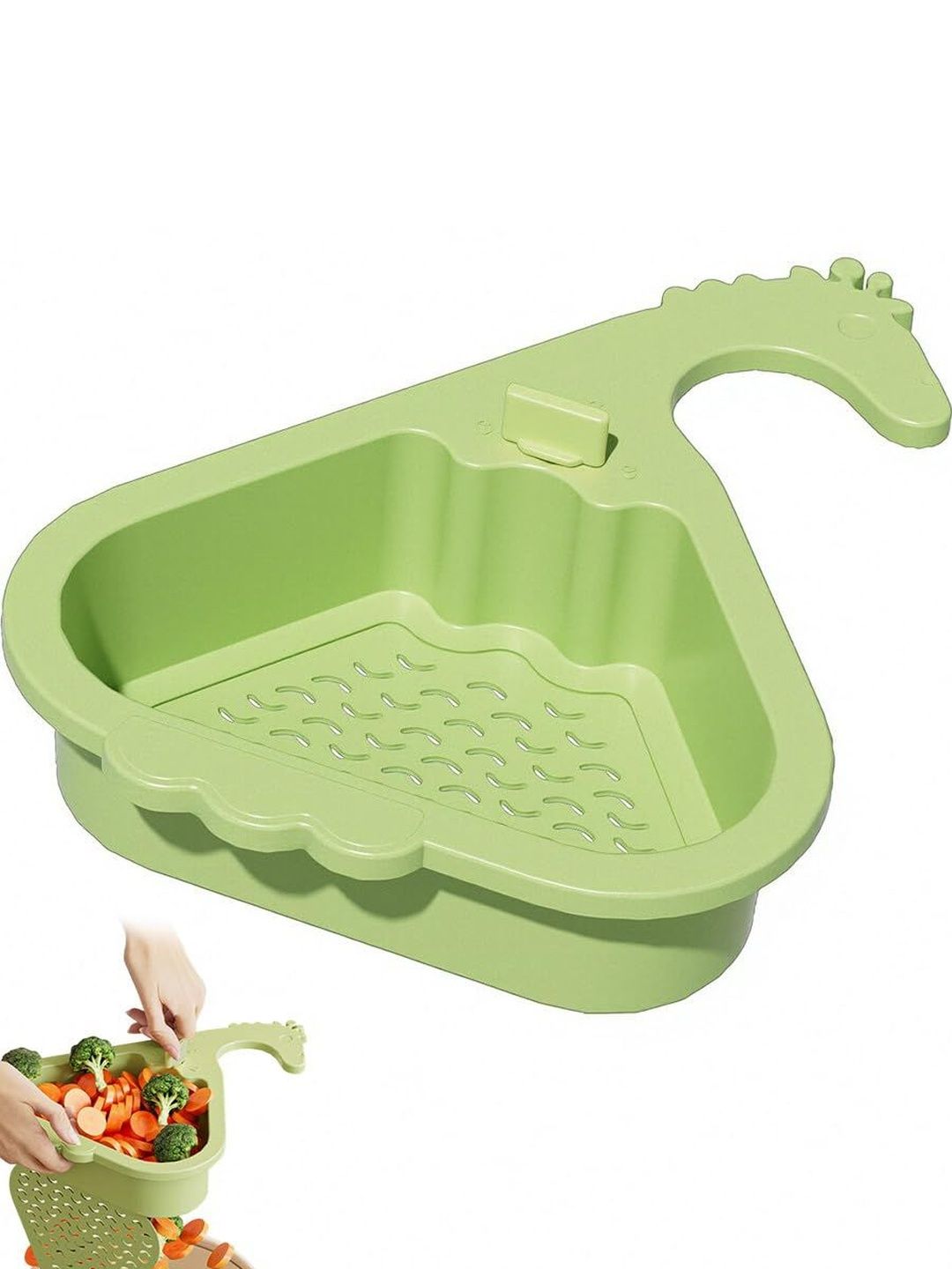 MAYCREATE Green & Green Textured Plastic-picture-44