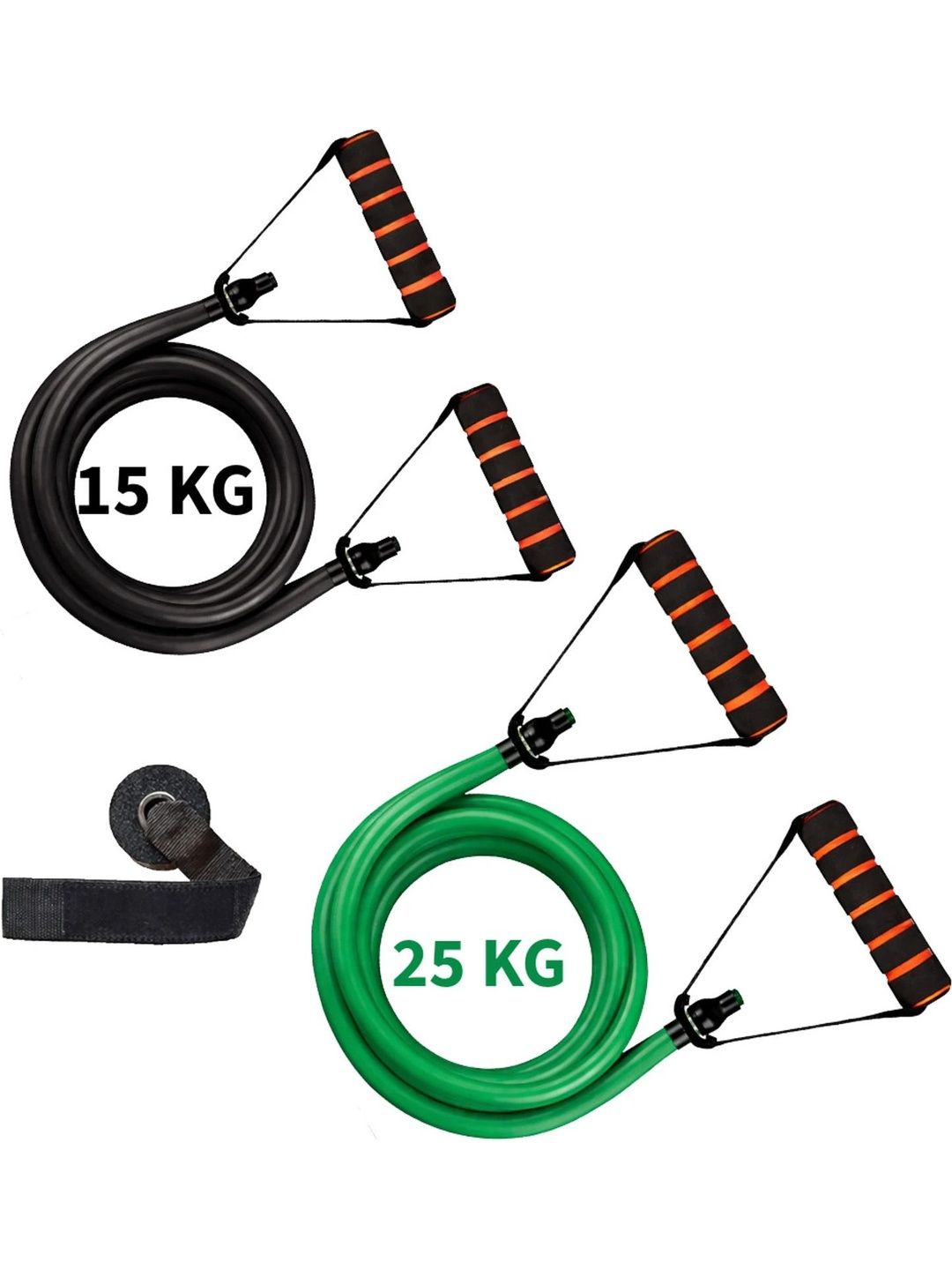 Wellesa Set Of 2 Plastic Tube Bands Resistance Bands-image-11