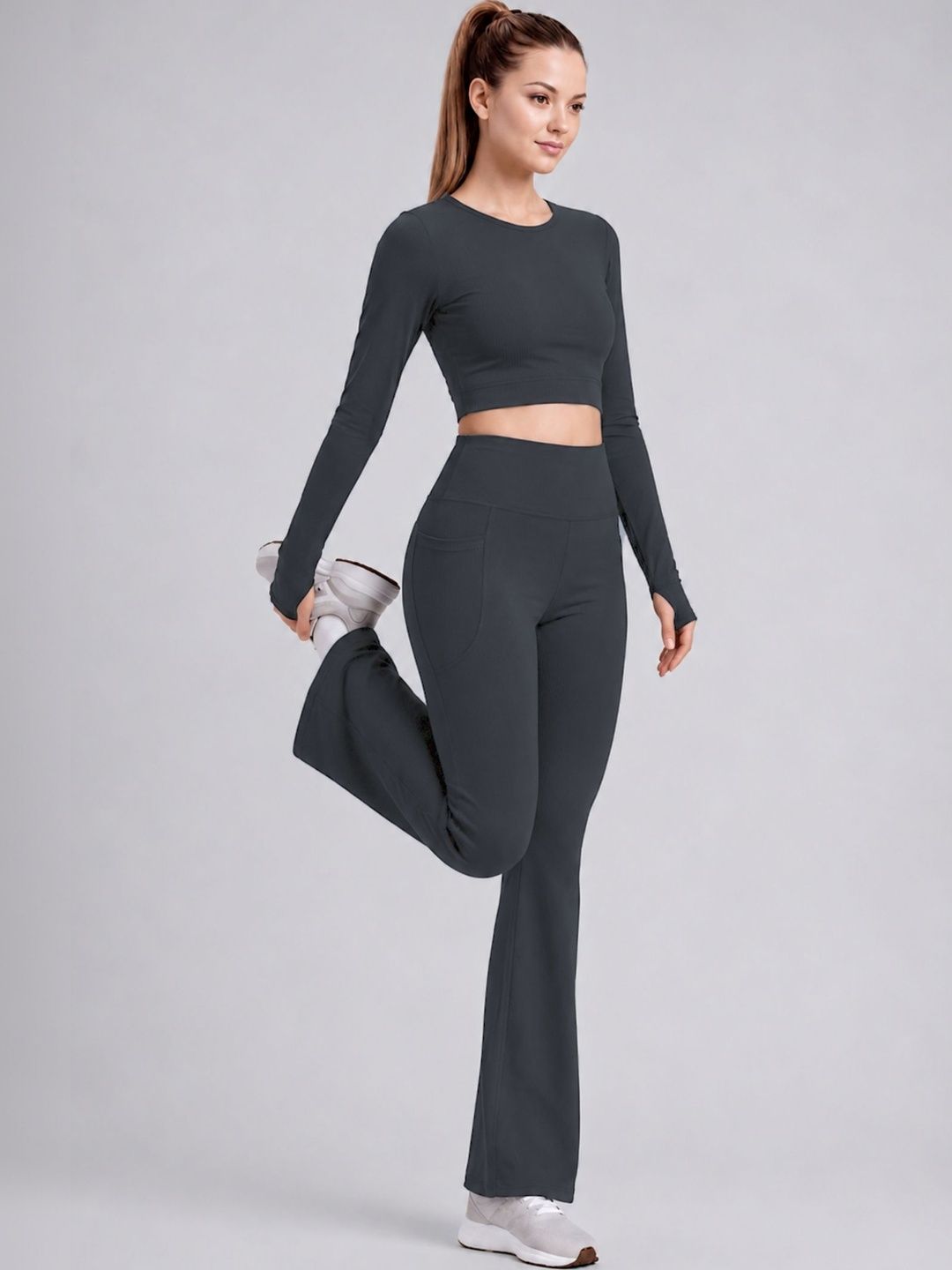POOJARAN SAREE Round Neck Tracksuits-picture-45