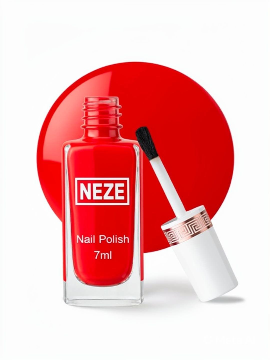 Neze Long Lasting Nail Polish - 7 ml - Red-picture-30