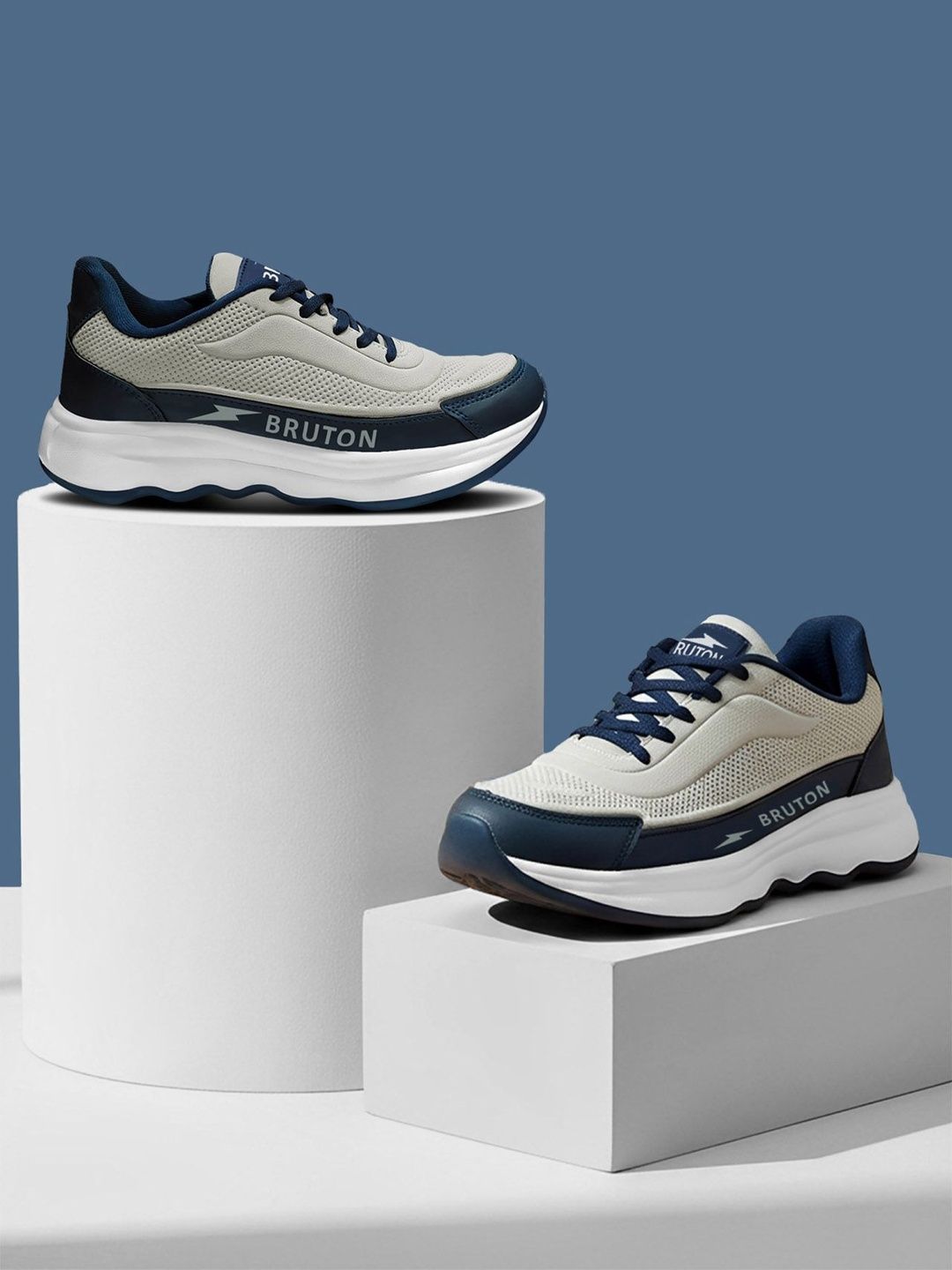 Bruton Men Colourblocked Sneakers-picture-17