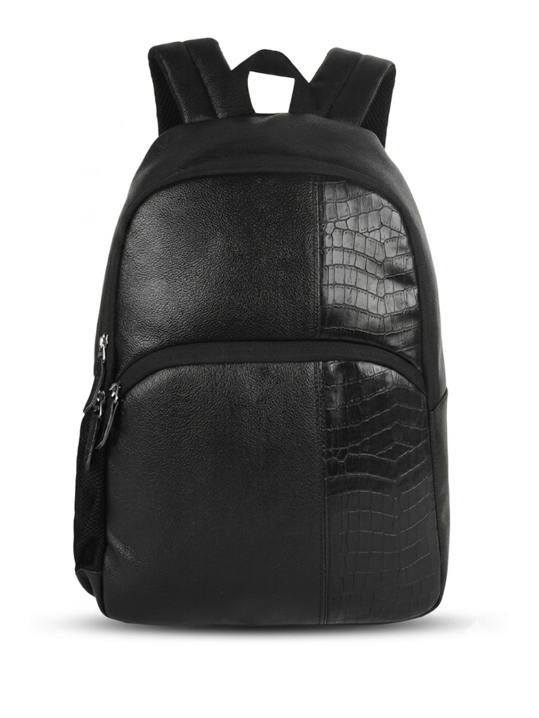 Martucci Unisex Brand Logo Contrast Detail Backpack with Compression Straps-picture-53