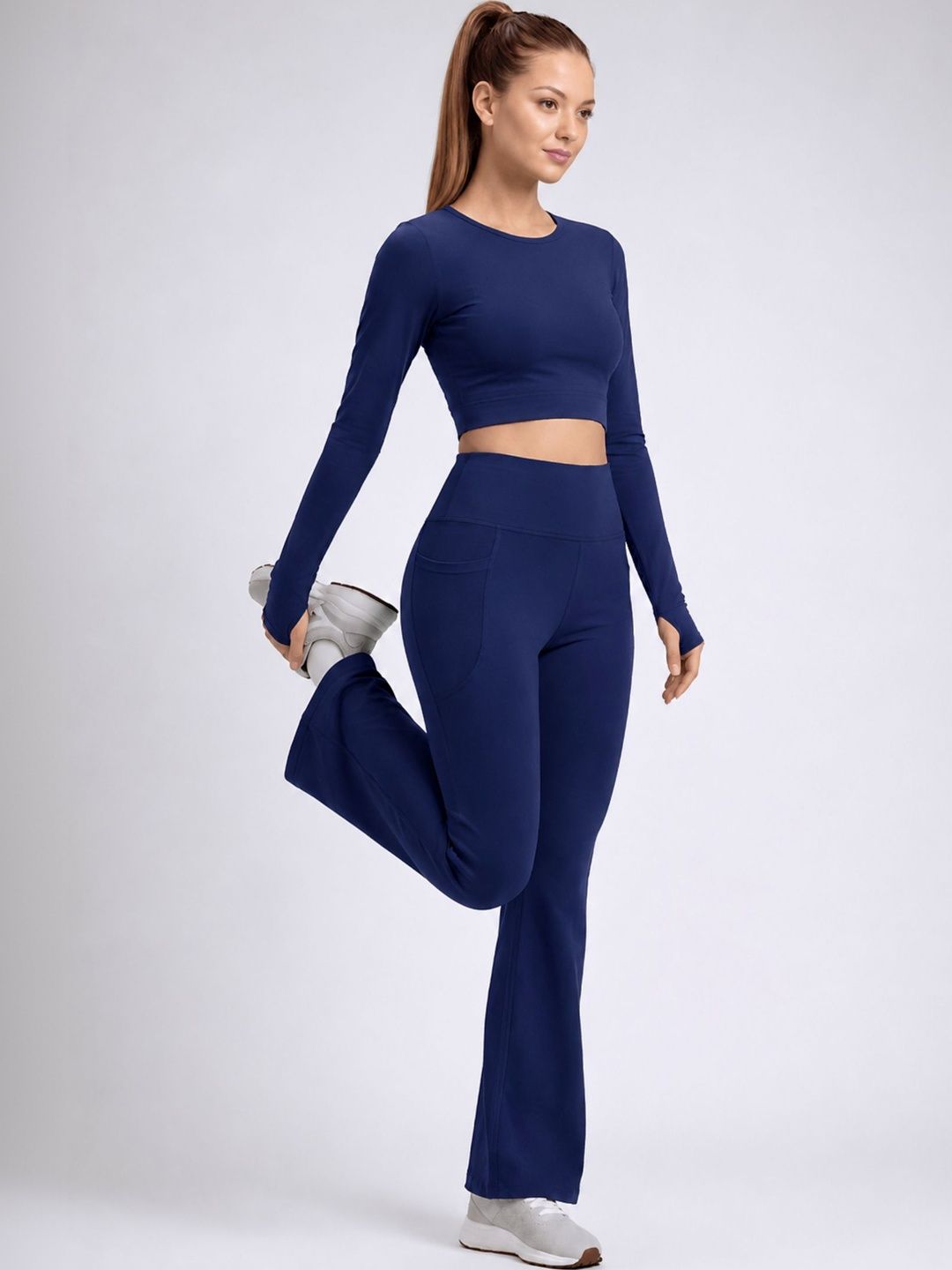 POOJARAN SAREE Round Neck Tracksuits-picture-46