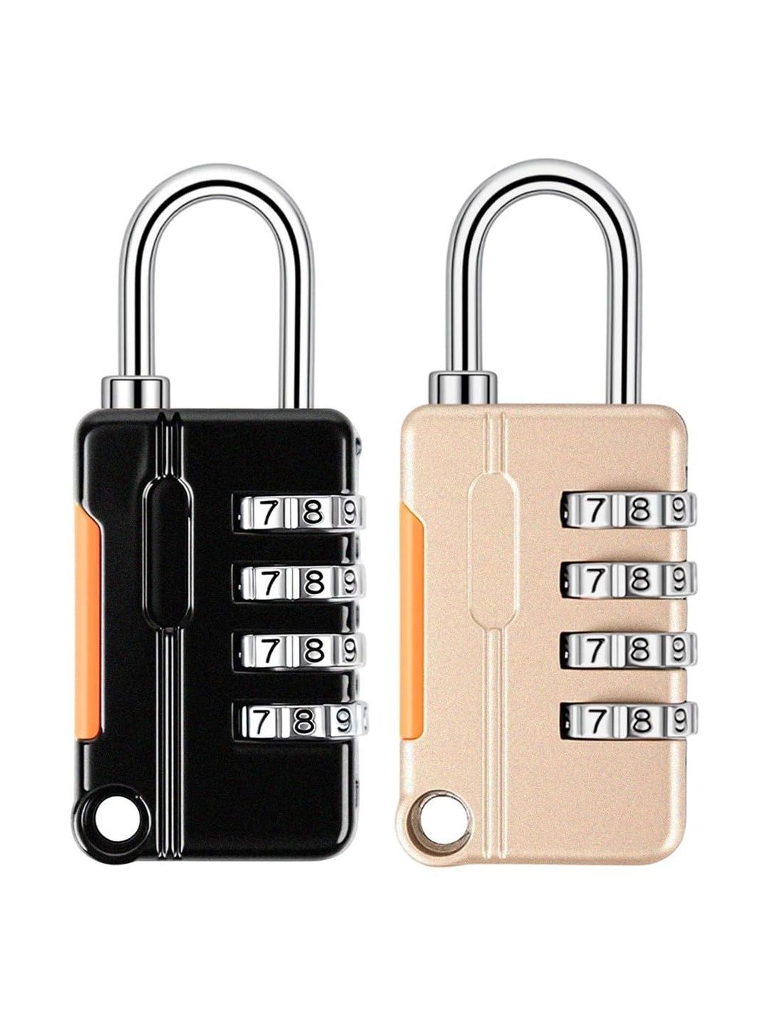 MAYCREATE Multicoloured & Black 2 piece Solid Metal Bathroom Accessories-image-30