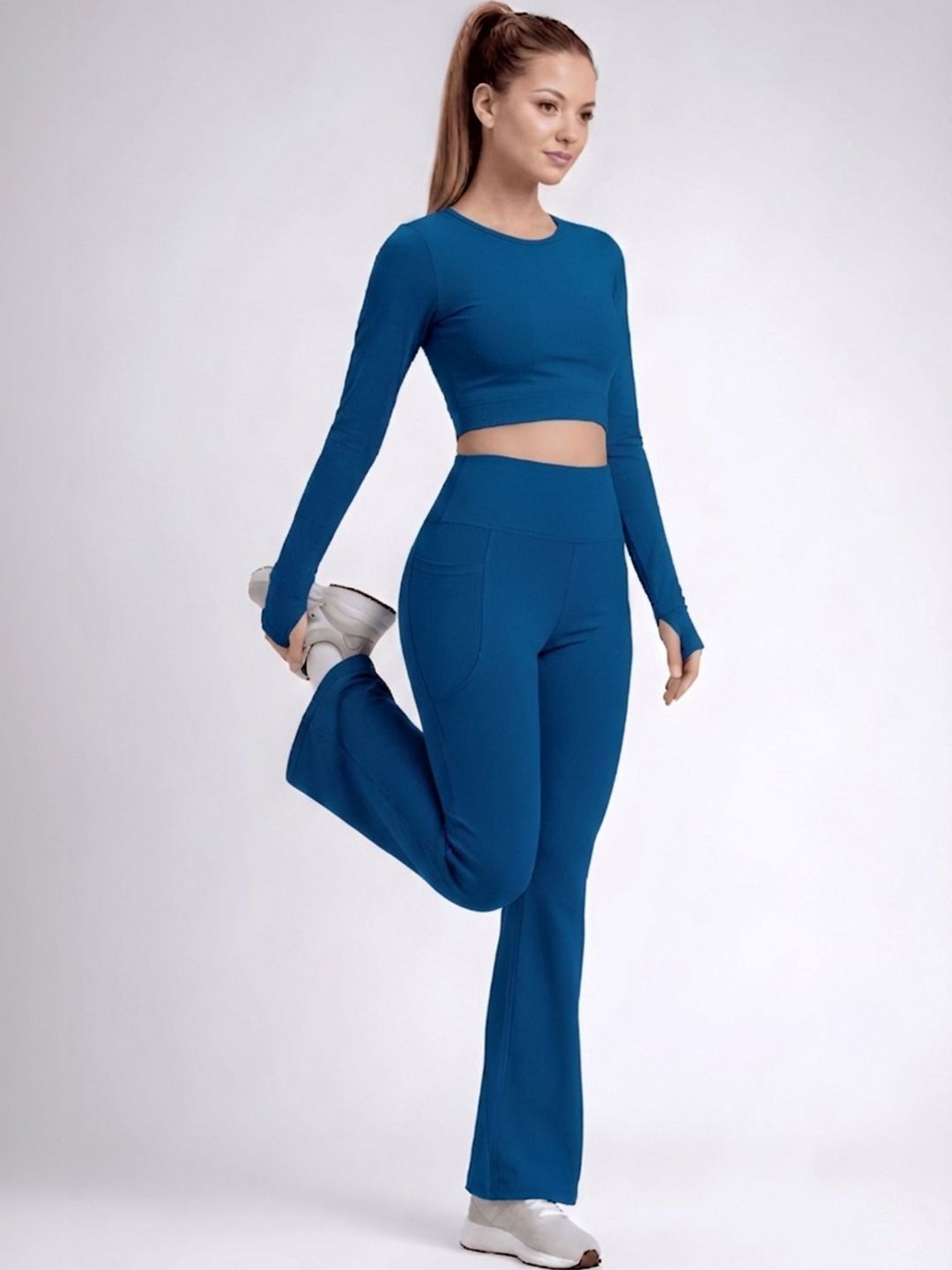 POOJARAN SAREE Round Neck Tracksuits-picture-43