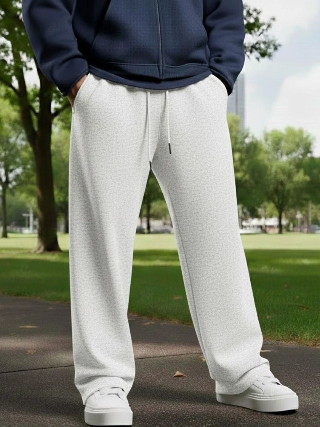 Netclick Men Baggy Cotton Track Pants-picture-51