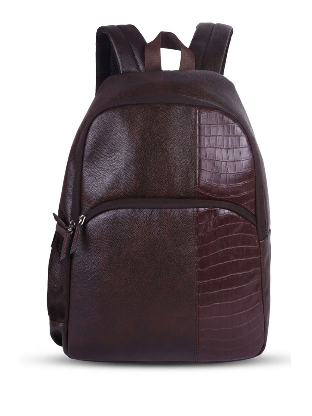 Martucci Unisex Brand Logo Contrast Detail Backpack with Compression Straps-picture-16