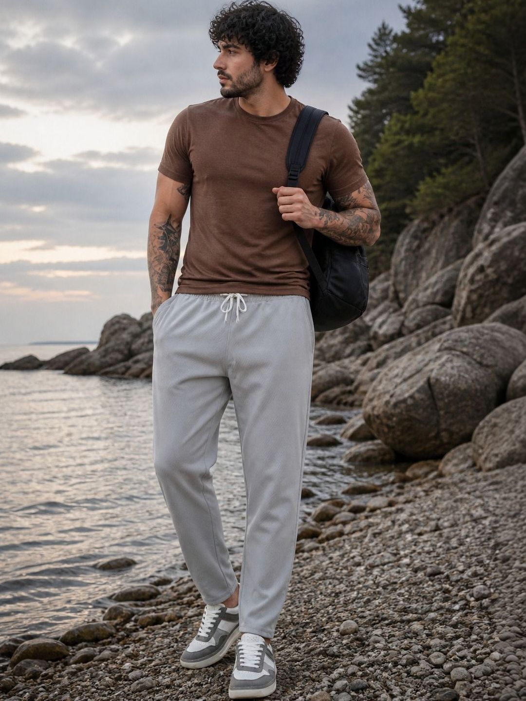 MaverIQ Men Regular Fit Track Pants-picture-14