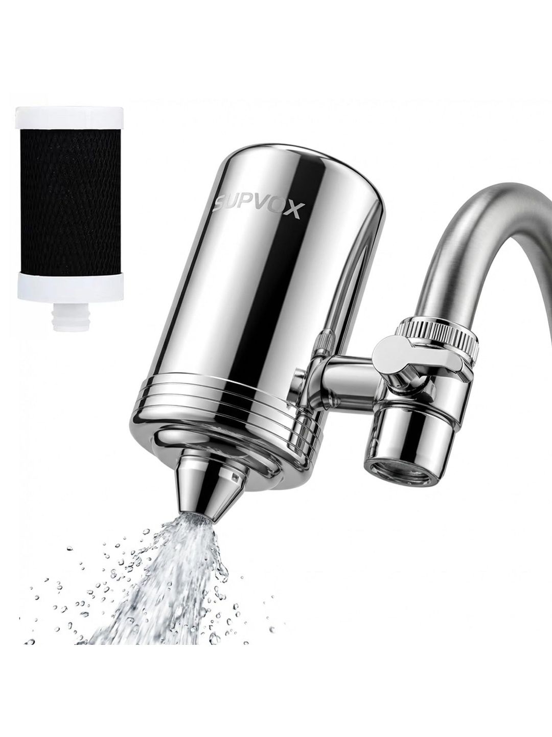 MAYCREATE Silver-Toned & Silver-Toned Solid Stainless Steel Bathroom Accessories-image-37
