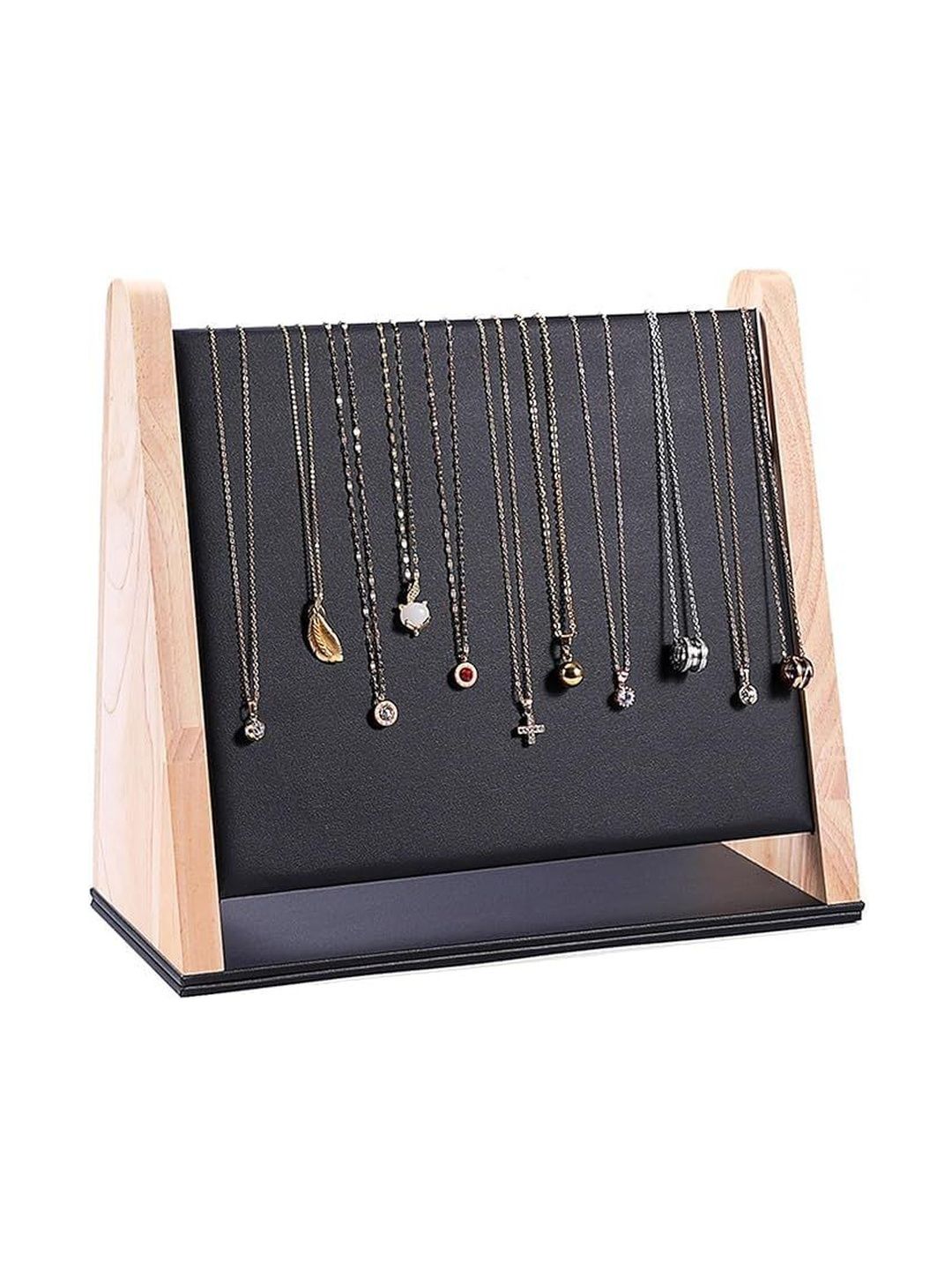 DOOR STEP SHOPPING Grey Regular Jewellery Organiser Organisers-image-30