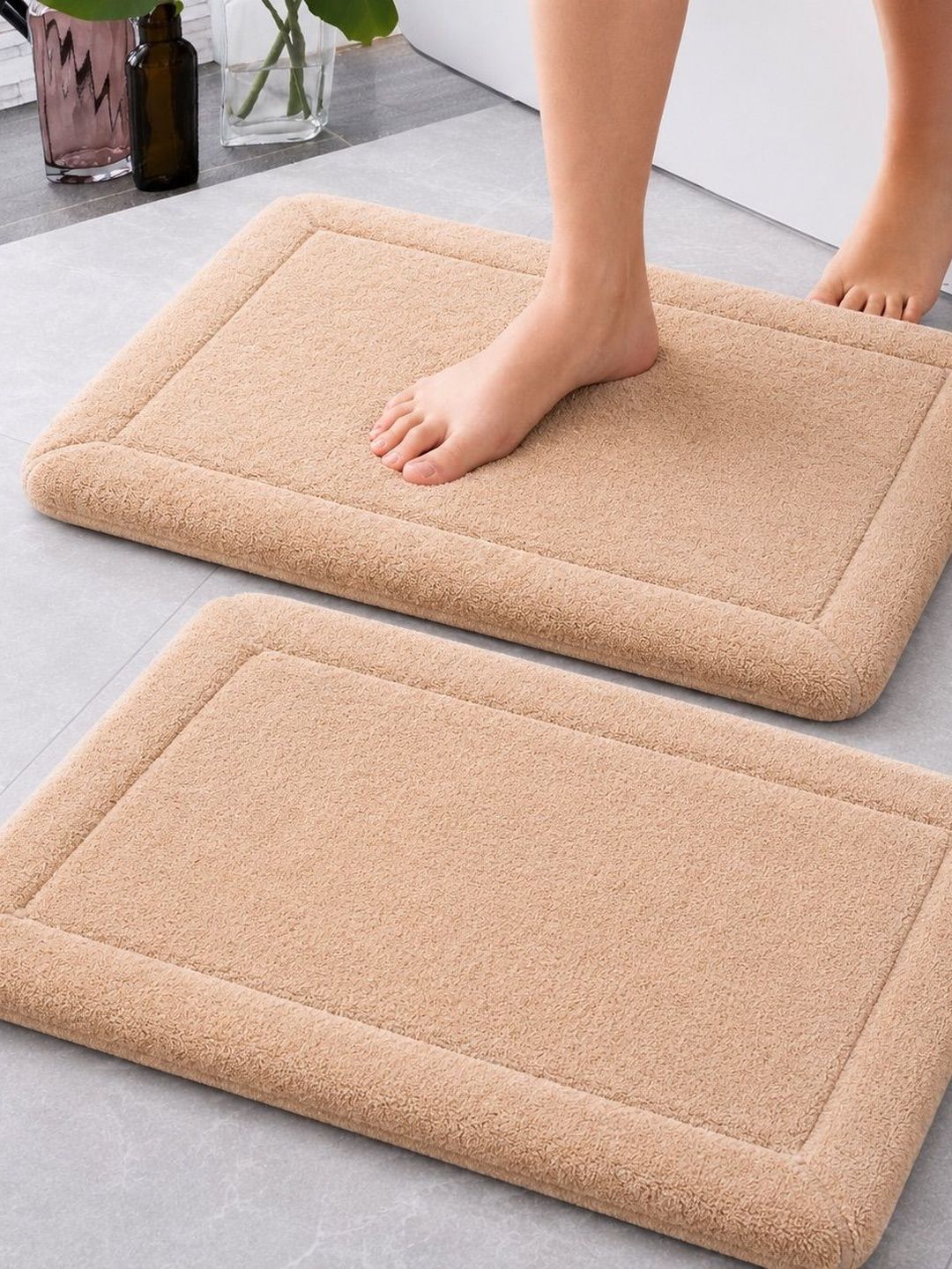 elanorhomes Green Anti-Slip High Absorbent Doormats-picture-19