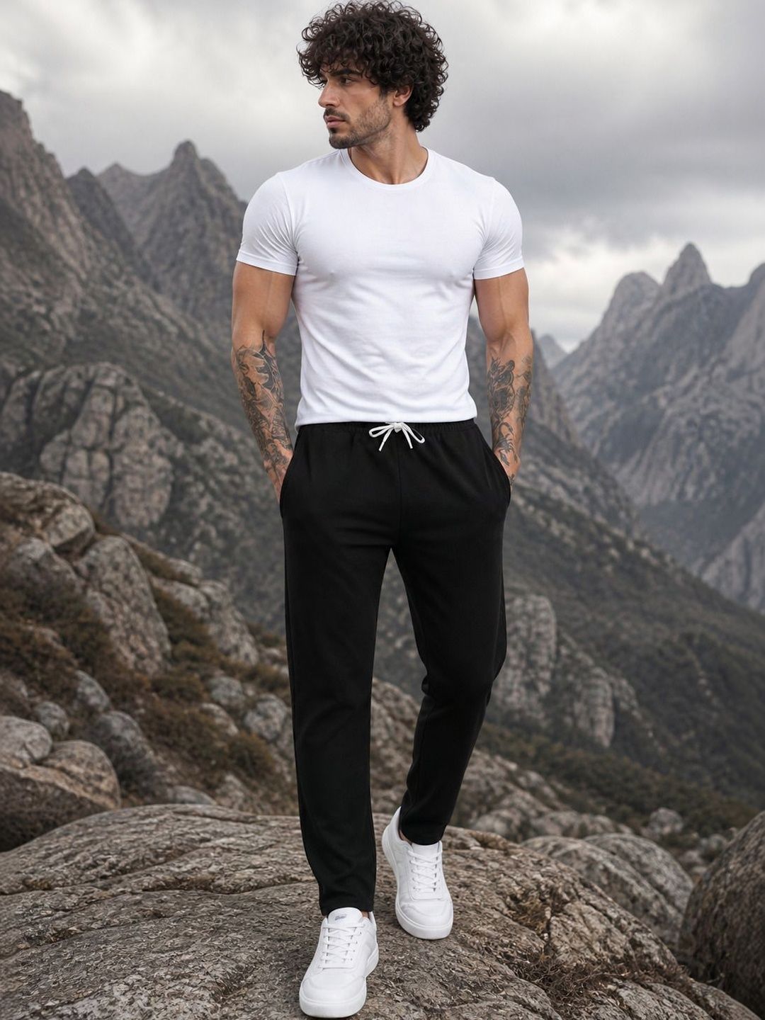 MaverIQ Men Regular Fit Track Pants-picture-10
