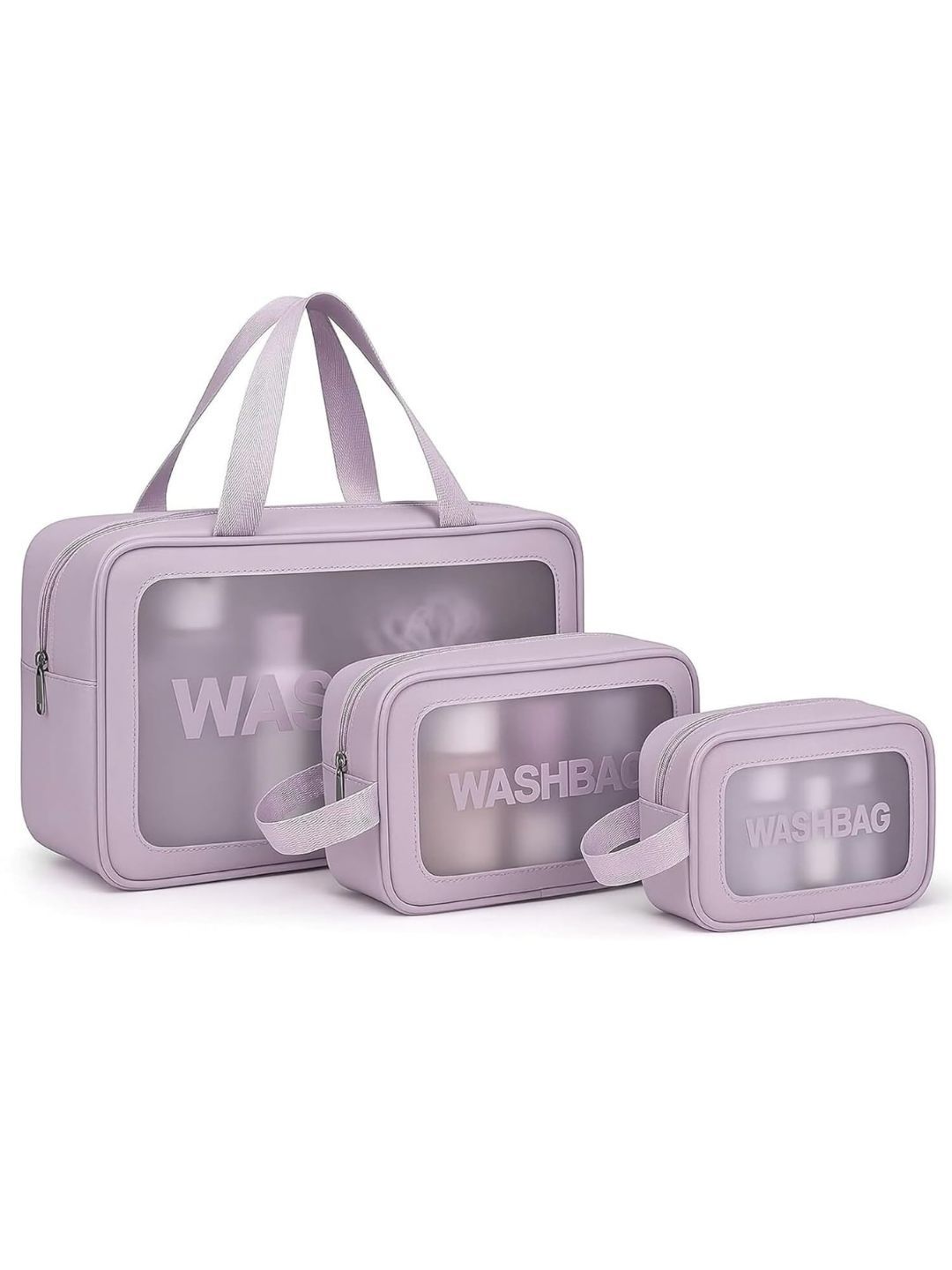 Aura Purple Set of 3 Regular Multi-Utility Organisers-picture-20