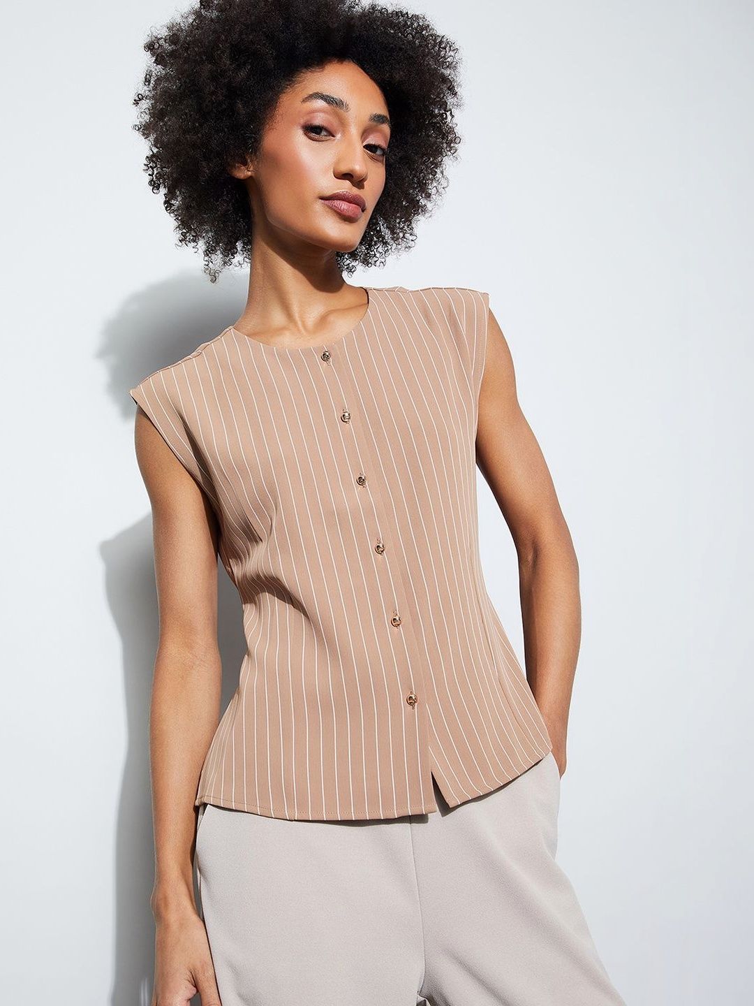 CODE by Lifestyle Striped Top-picture-38