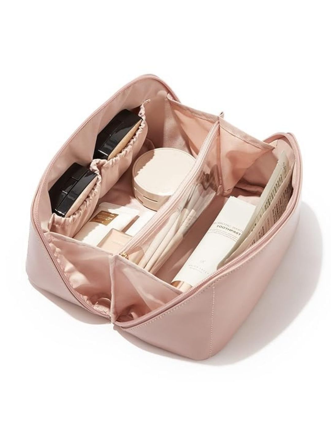 WeCoCo Pink Set of 1 Regular Makeup Organiser Organisers-picture-26