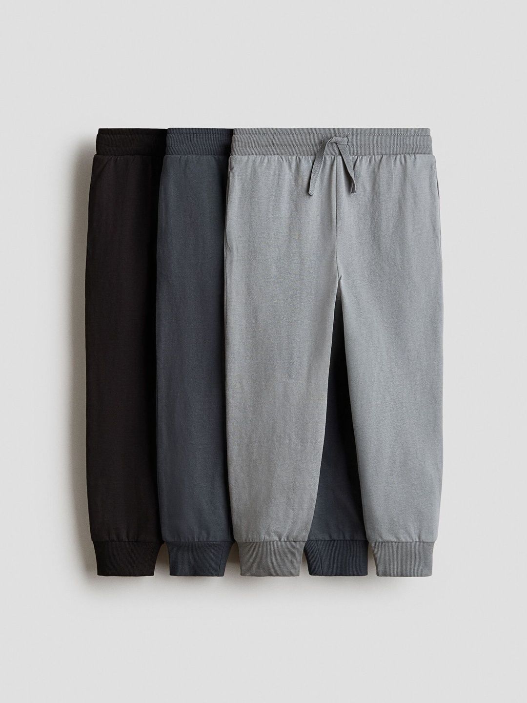 H&M 3-pack Cotton Joggers-picture-28