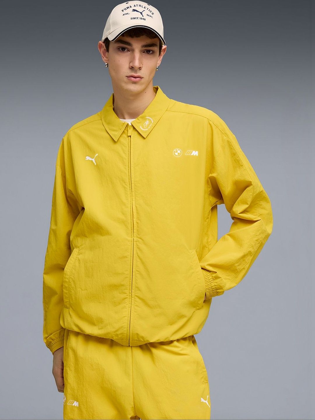 PUMA Motorsport Men Typography Outdoor Sporty Jacket with Embroidered-picture-30