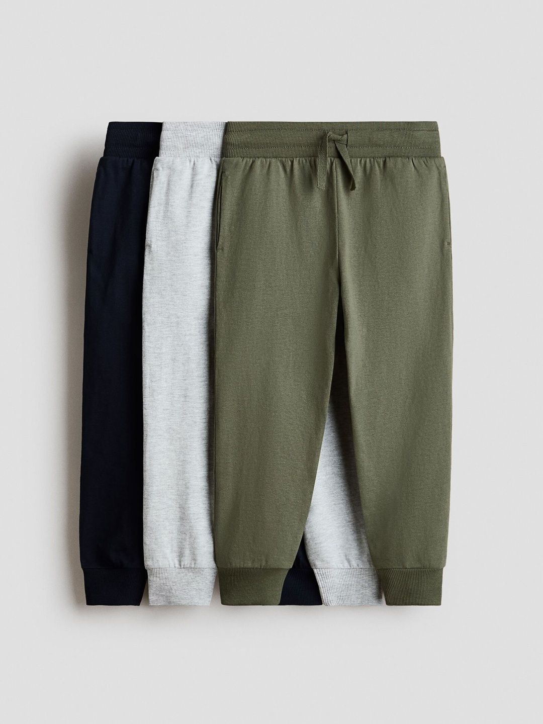 H&M 3-pack Cotton Joggers-picture-33