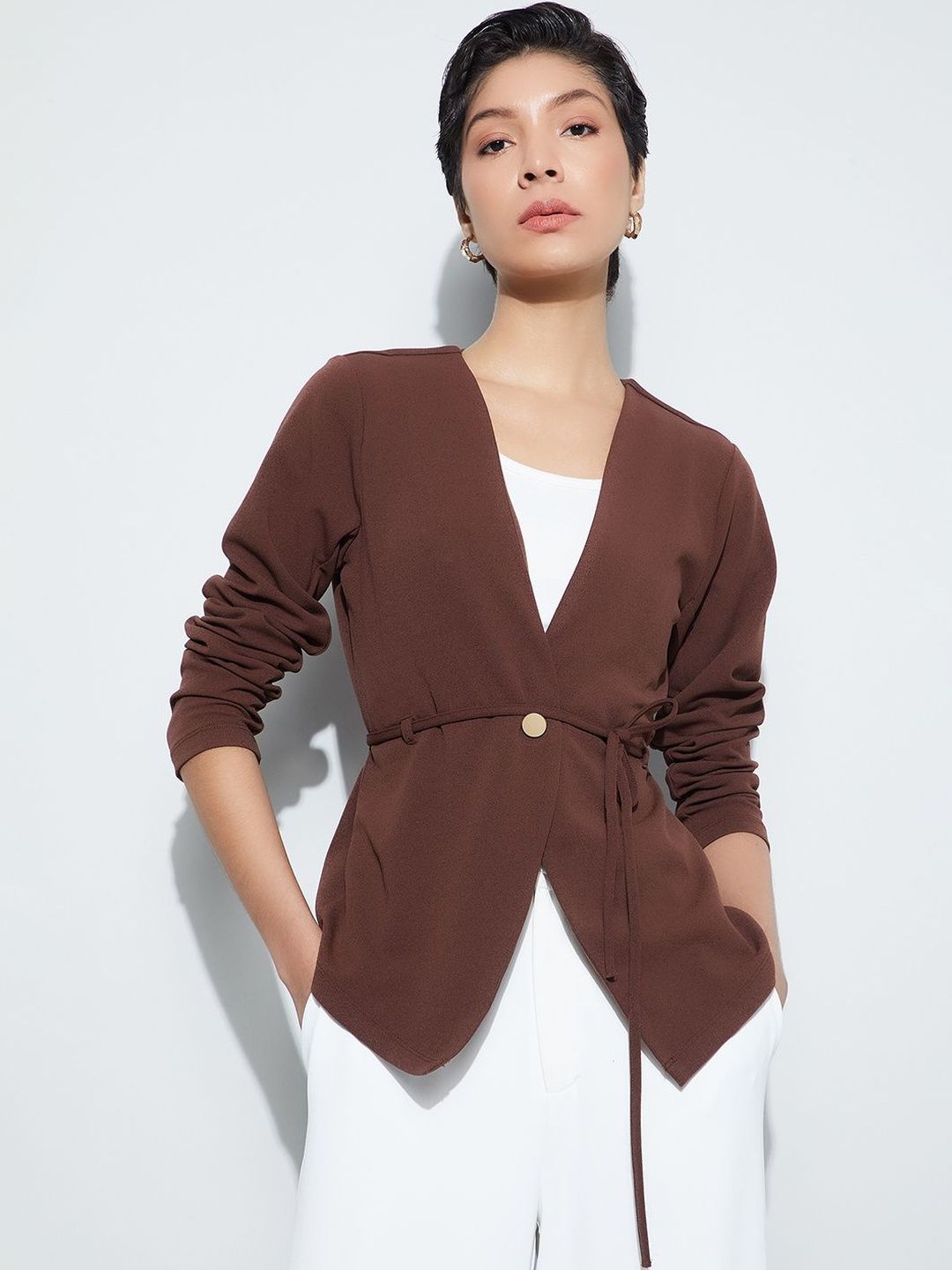 CODE by Lifestyle Women Open Front Jacket-picture-40