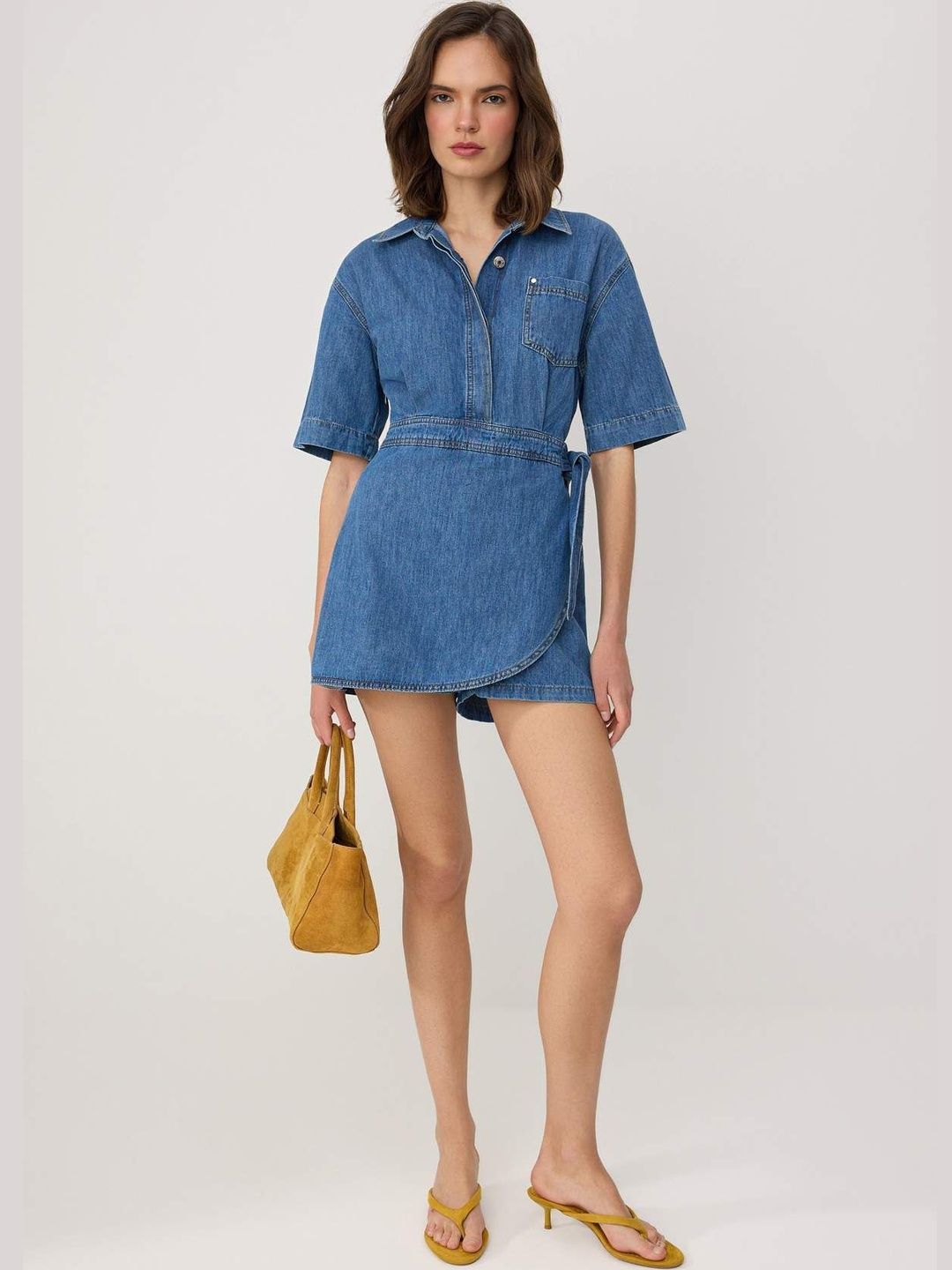 Trendyol Short Sleeves Cotton Jumpsuit-picture-26