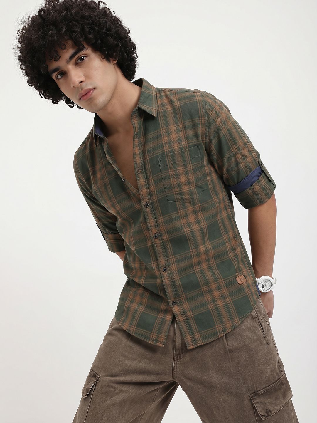 The Roadster Life Co. Checked Casual Shirt-picture-12