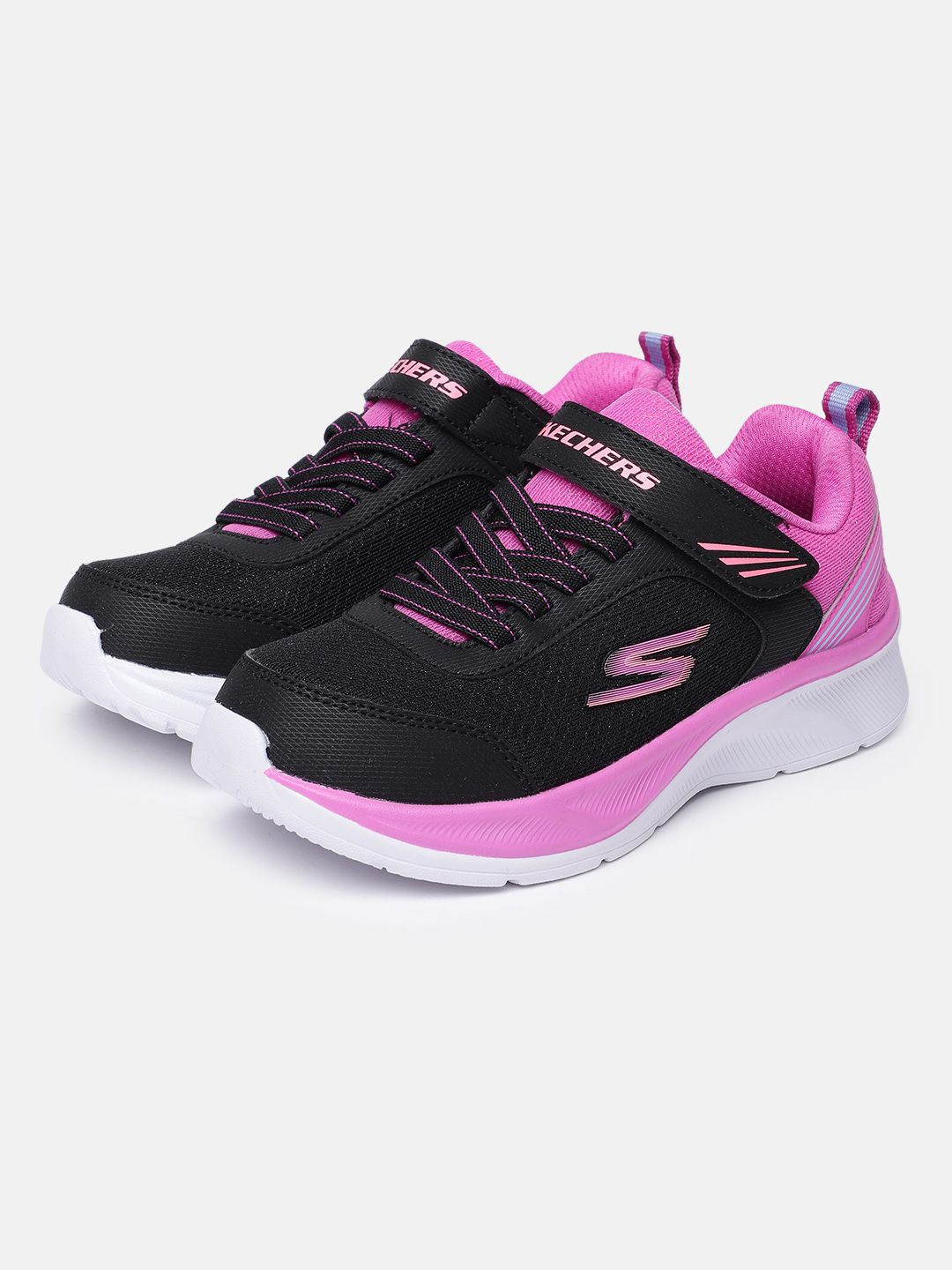 Skechers Girls Colourblocked Sports Sneakers-picture-46