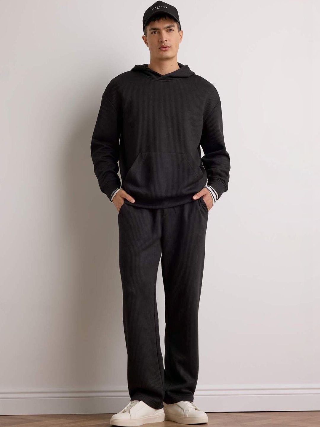 DeFacto Men Mid-Rise Track Pants-image-35