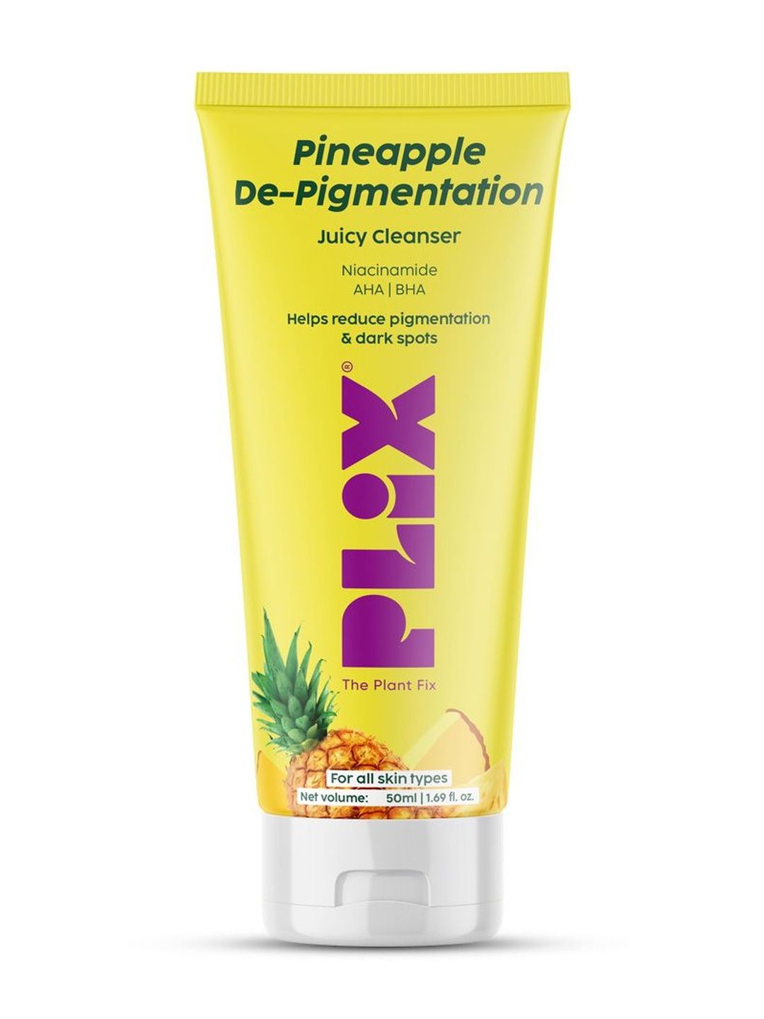 PLIX THE PLANT FIX Pineapple De-Pigmentation Mini Face Wash - 50 ml-picture-22