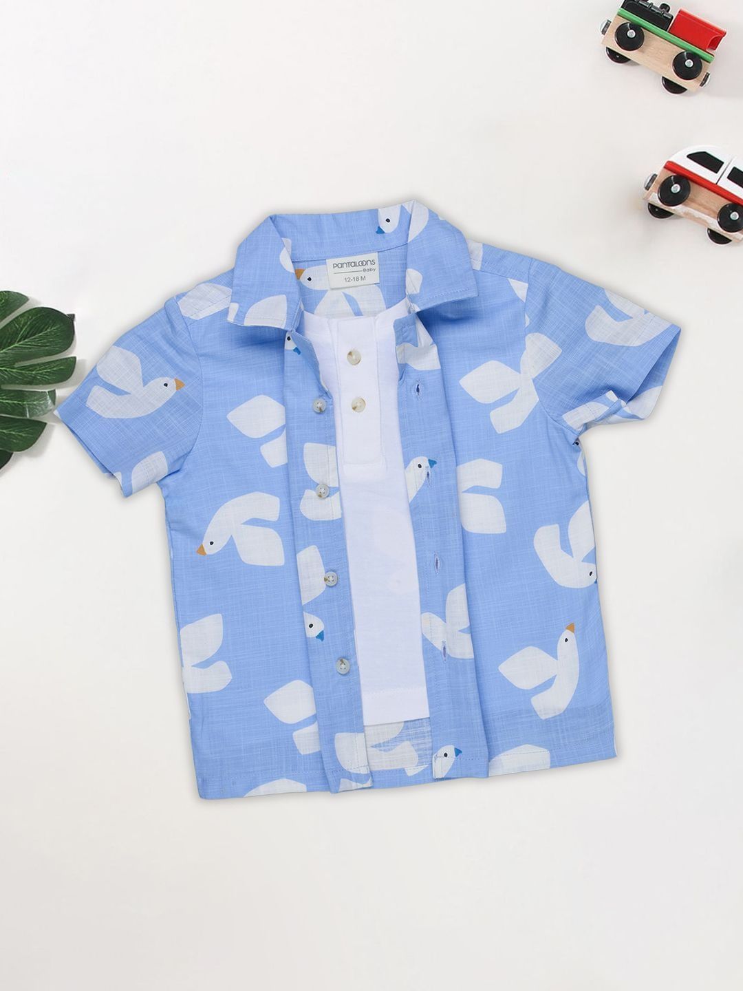 Pantaloons Baby Boys Printed Casual Shirt-picture-24