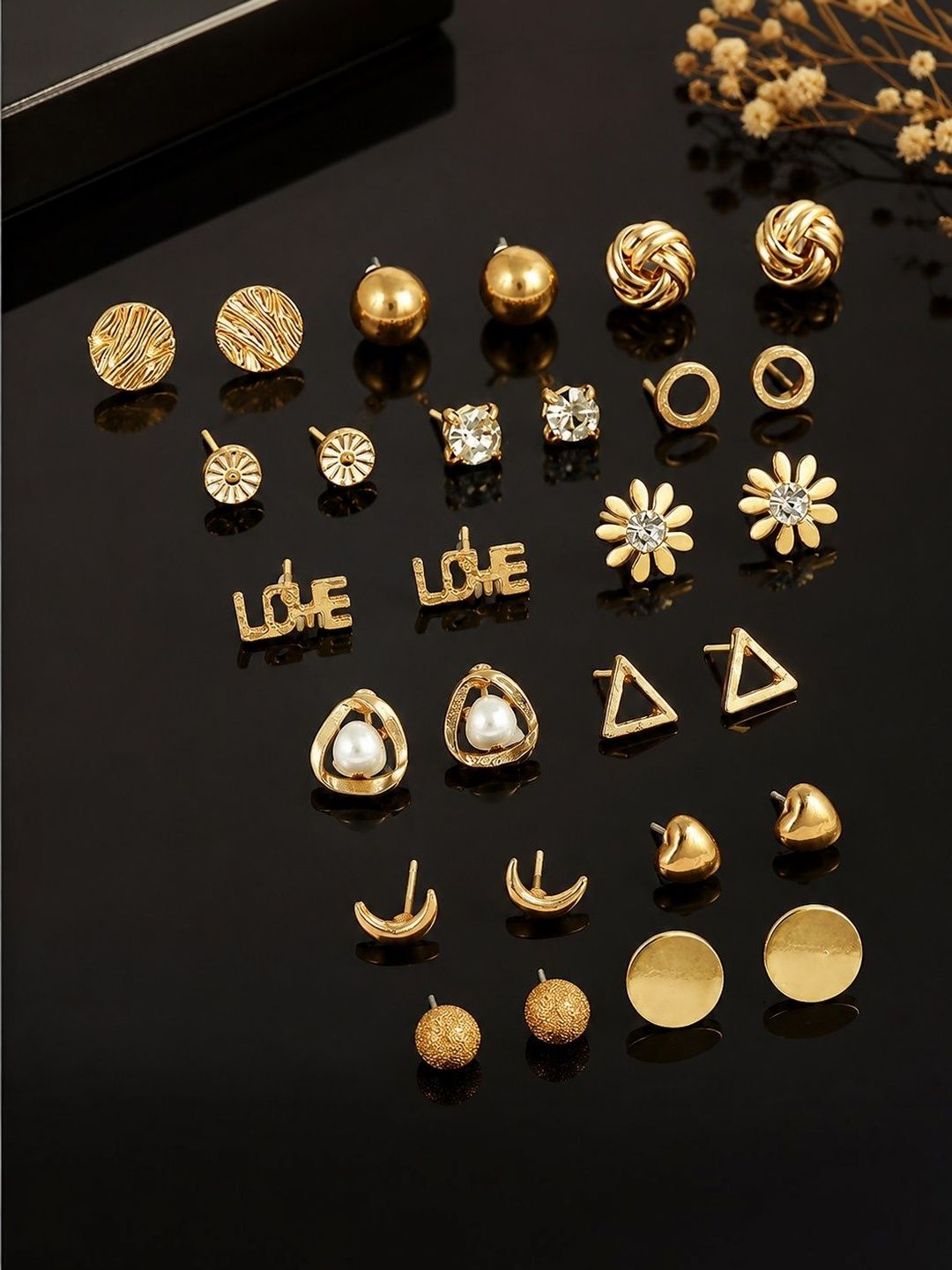 SZN Geometric Studs Earrings-picture-20