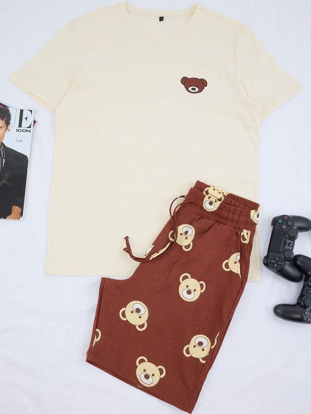 Trendyol Men Printed Night suit-picture-15