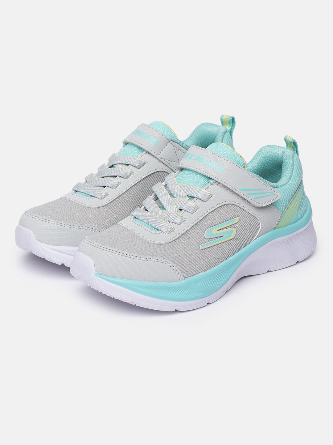 Skechers Girls Colourblocked Sports Sneakers-picture-23