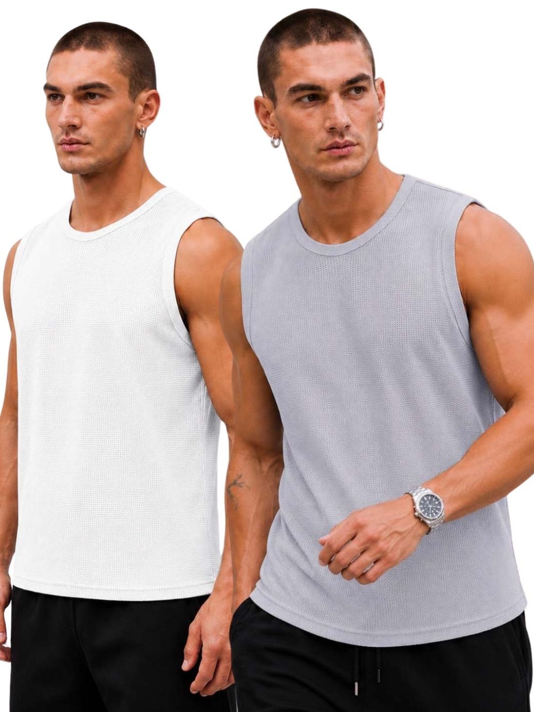 FBAR Pack of 2 Self Design Cotton Tank-picture-35