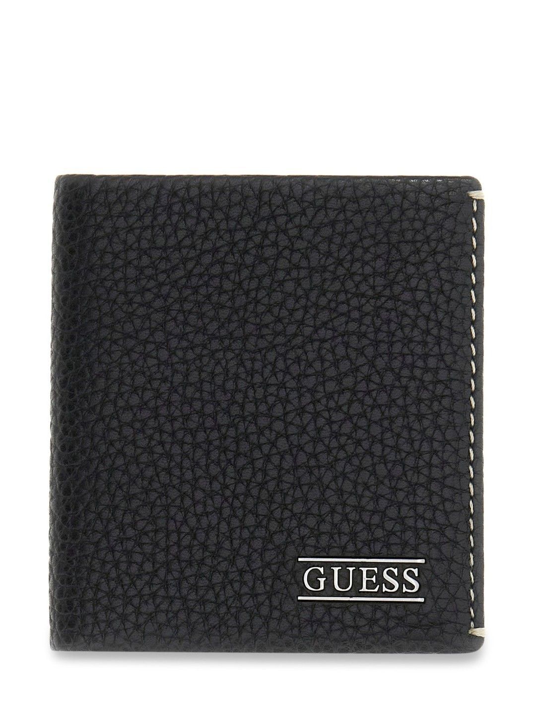 GUESS Men Textured Leather Two Fold Wallet-picture-49