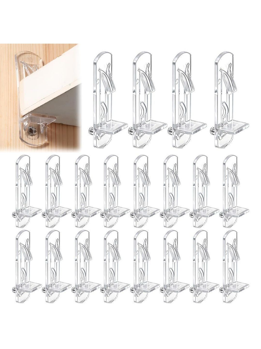 MAYCREATE Transparent & Transparent Solid Plastic-picture-10