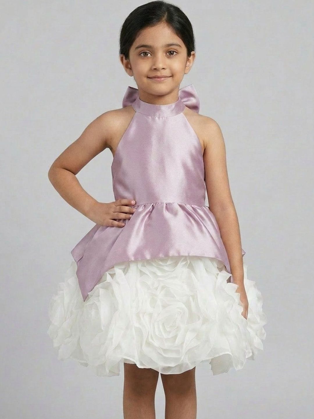 Biglilpeople Floral Fit & Flare Dress-image-29