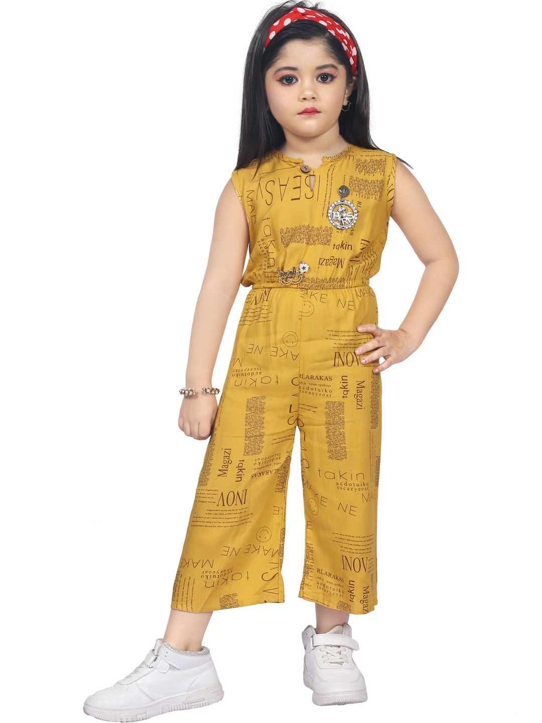 BAESD Girls Printed Basic Jumpsuit-picture-13