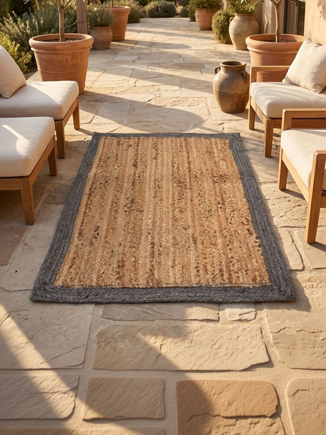 ASTERLANE Brown Solid Handmade Other Carpet-picture-6