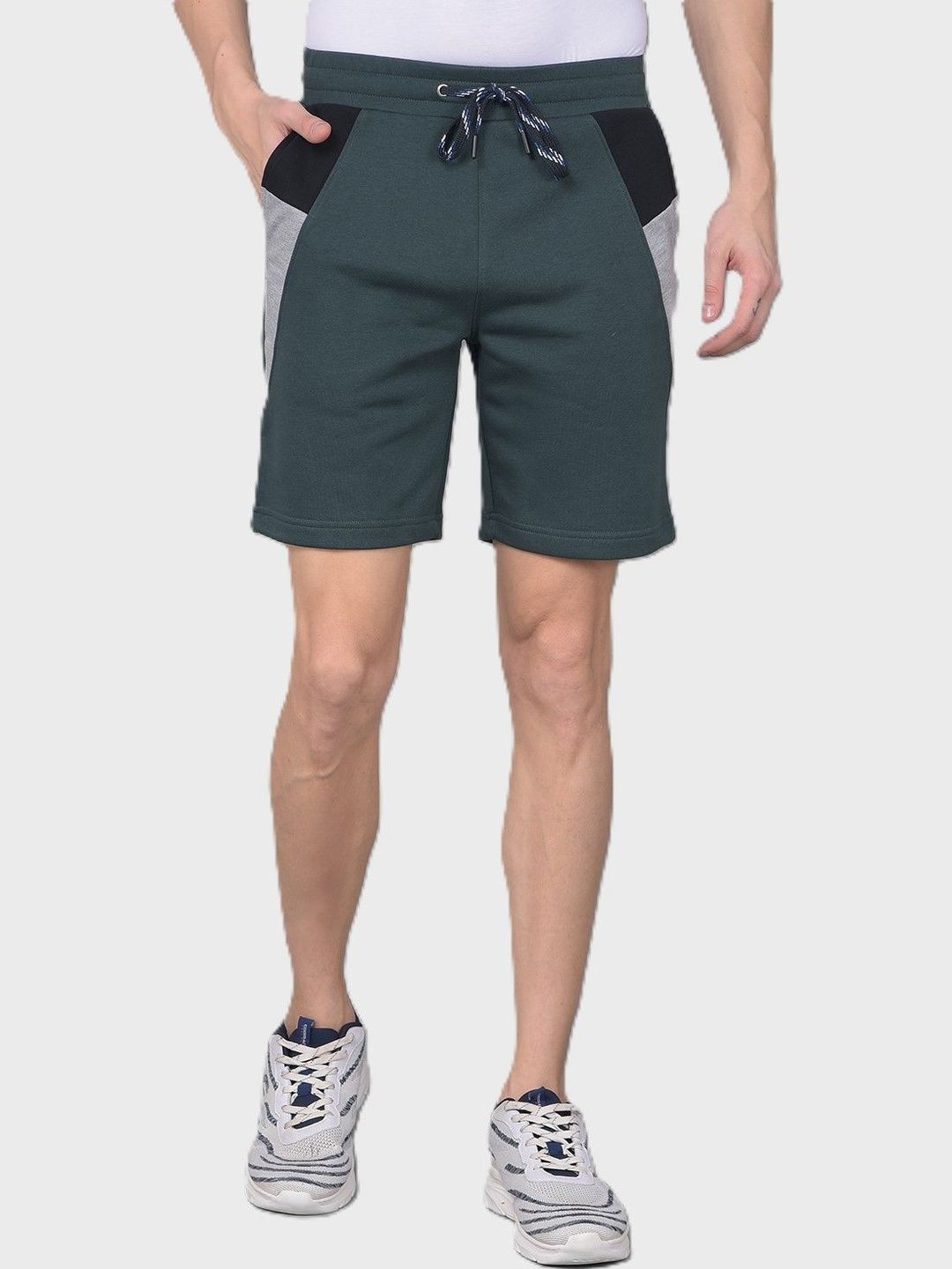ETICO Men Colourblocked Running Sports Shorts with Technology-picture-42