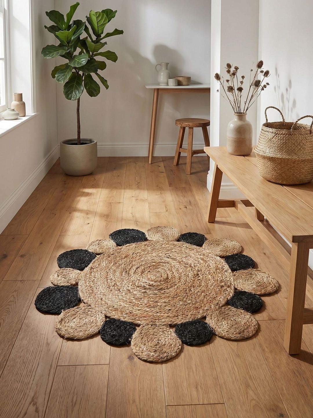 ASTERLANE Brown Abstract Handmade Other Carpet-picture-10
