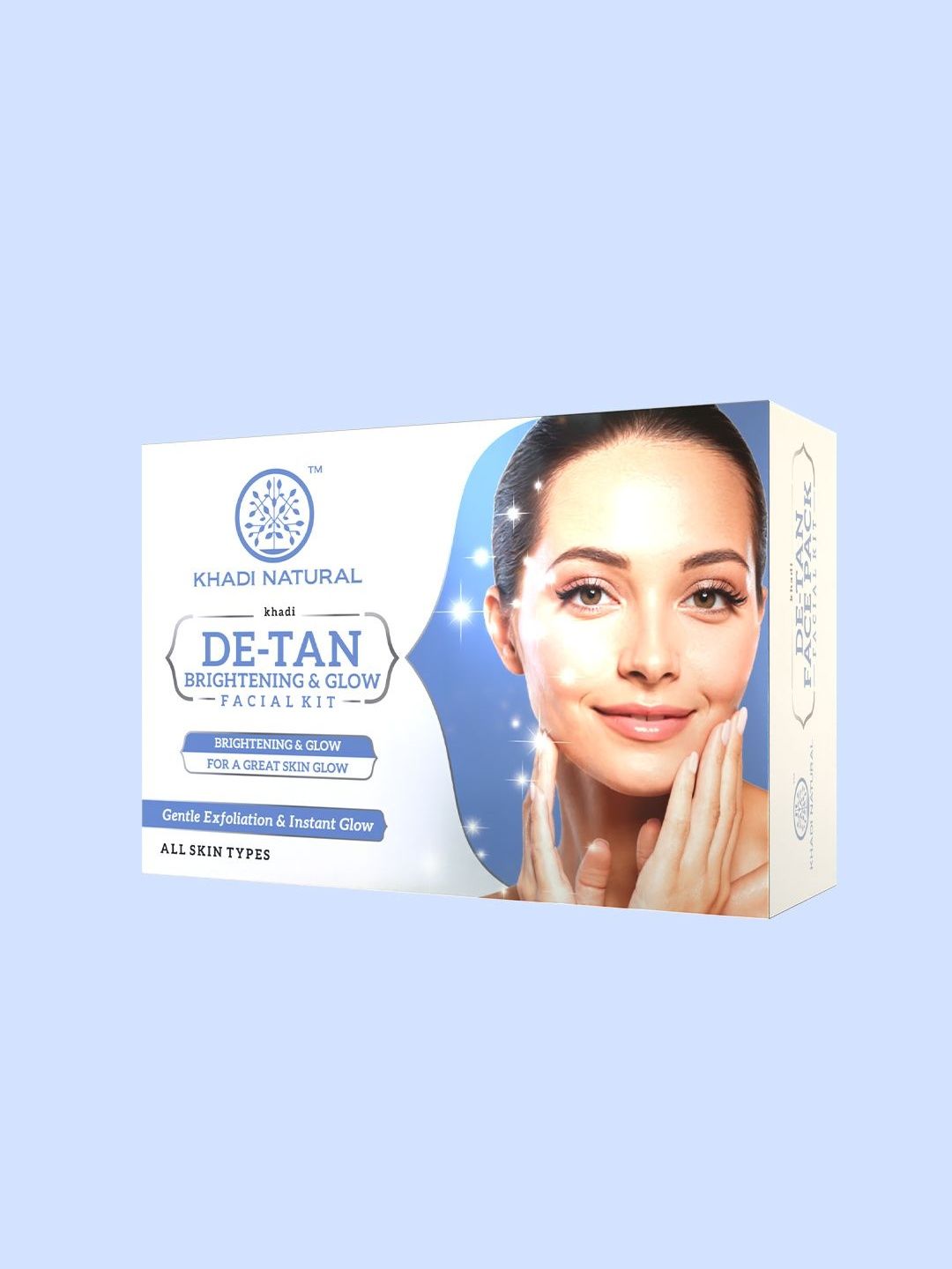 Khadi Natural De-Tan Brightening & Glow Facial Kit - 50g-picture-14