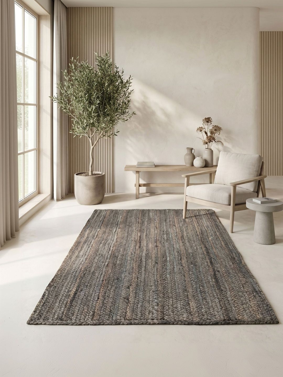 ASTERLANE Silver-Toned Solid Handmade Other Carpet-picture-12