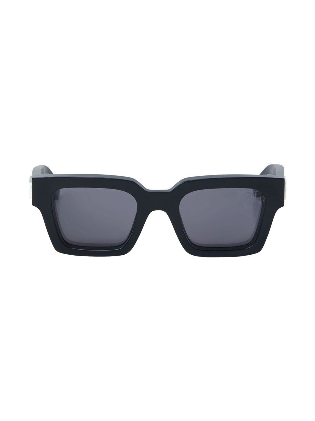 Off-White Men Grey Lens & Black Square Sunglasses with UV Protected Lens-image-43
