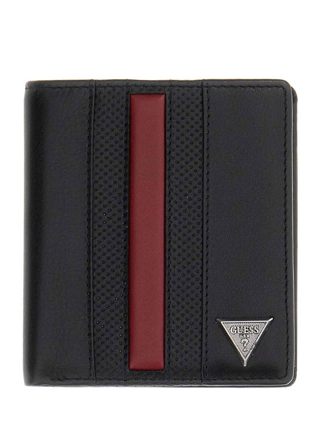 GUESS Men Colourblocked Leather Two Fold Wallet-picture-12