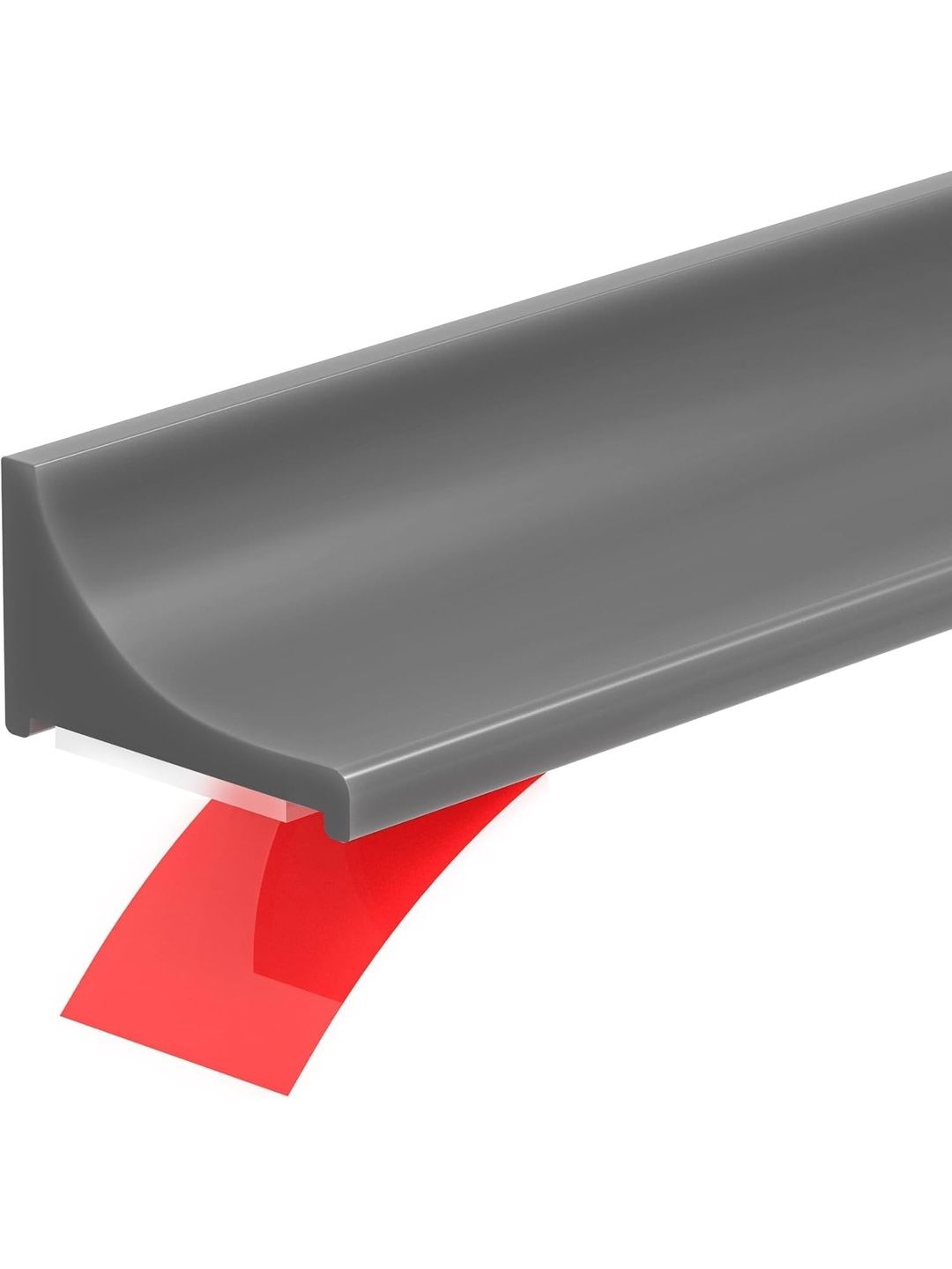 MAYCREATE Grey & Grey Solid Plastic Bathroom Accessories-picture-55