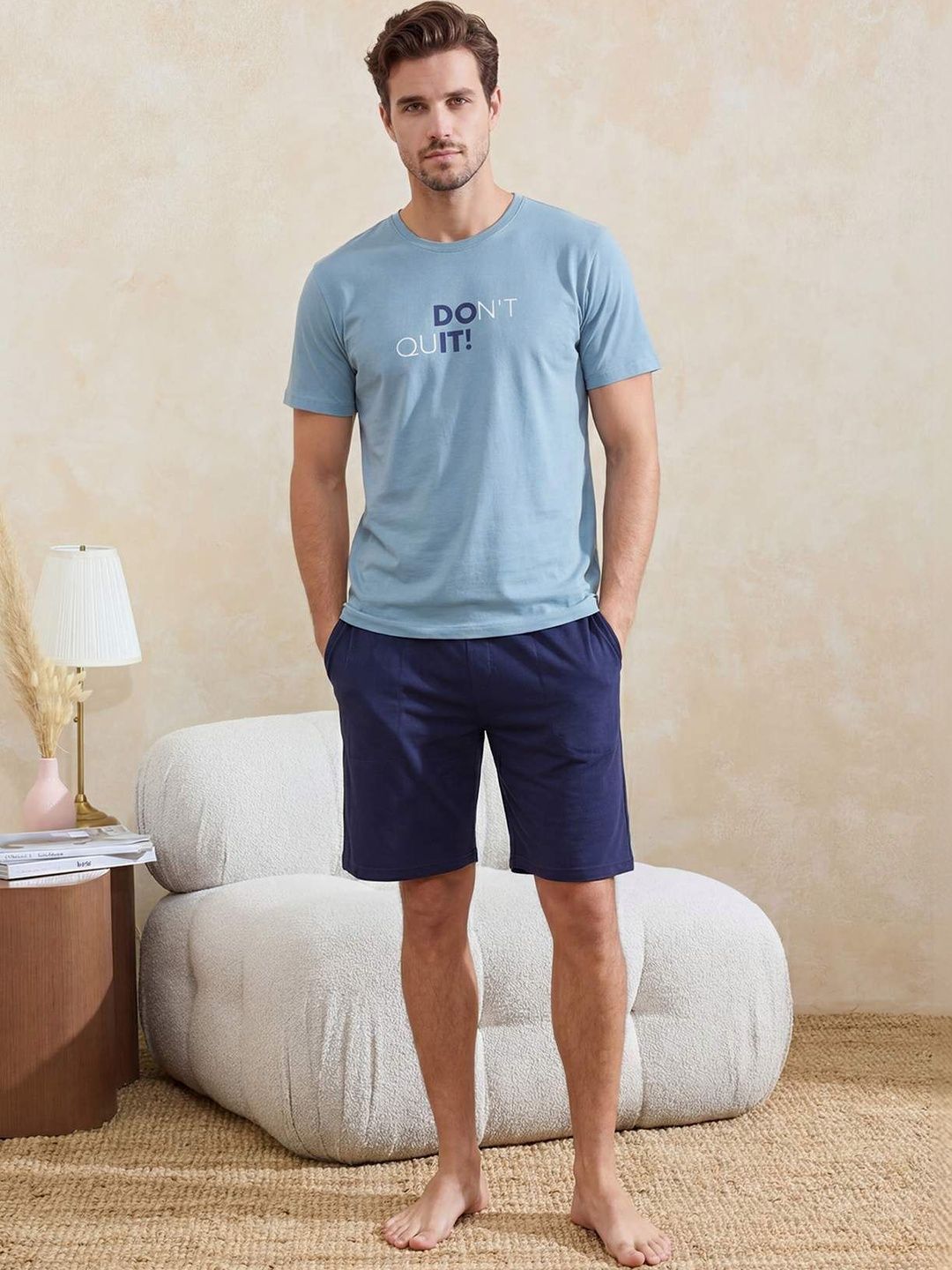 Trendyol Men Printed Night suit-picture-47