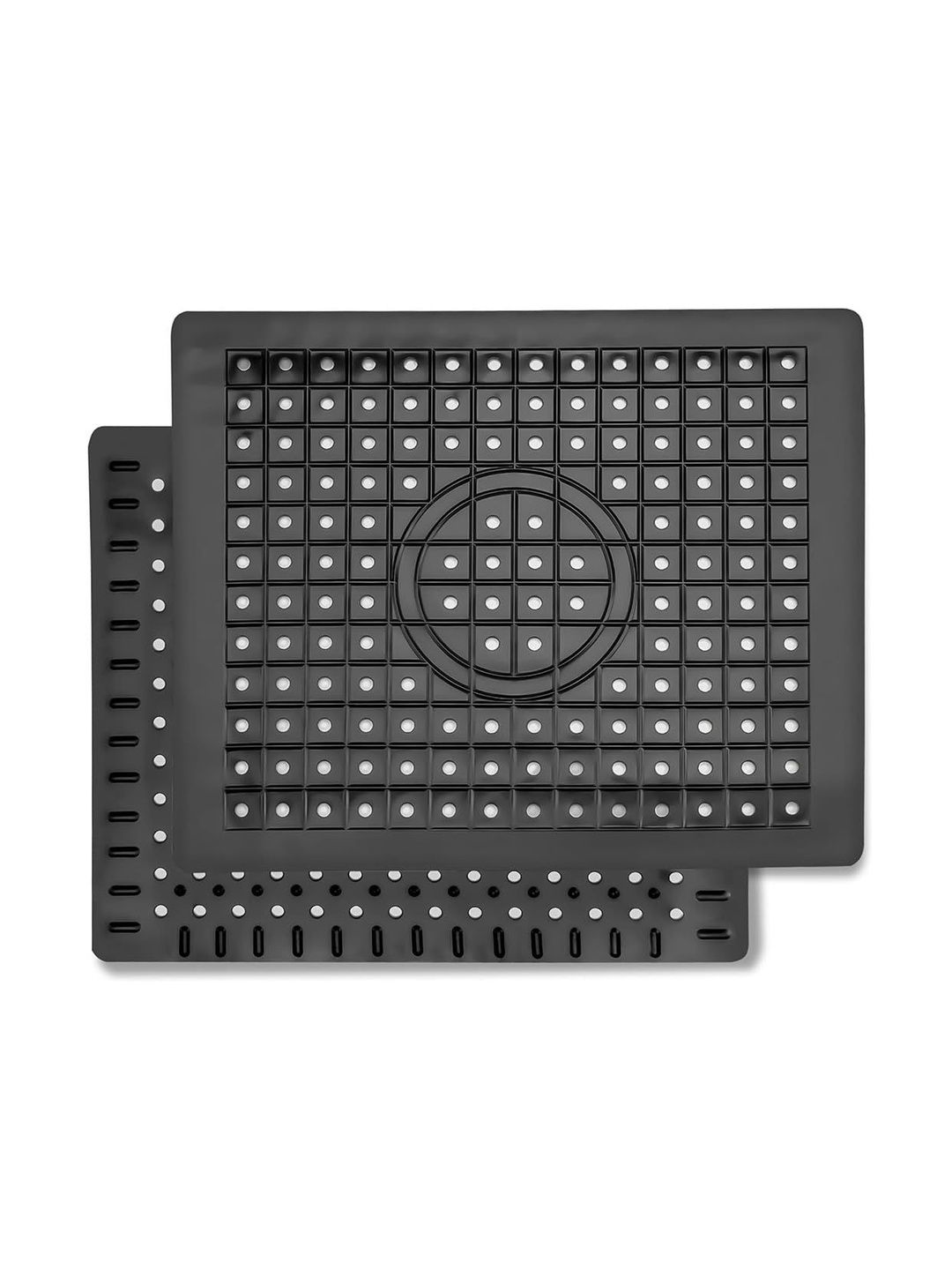 MAYCREATE Black & Black 2 piece Textured Rubber-picture-0
