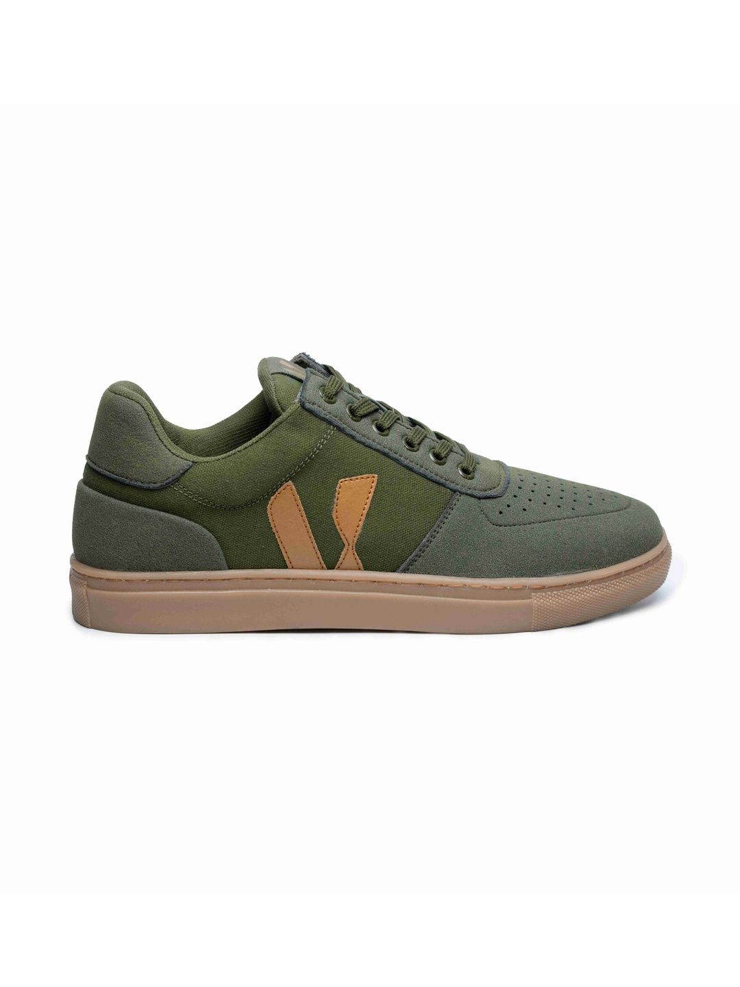 Volton Men Perforations Suede Sneakers-image-39