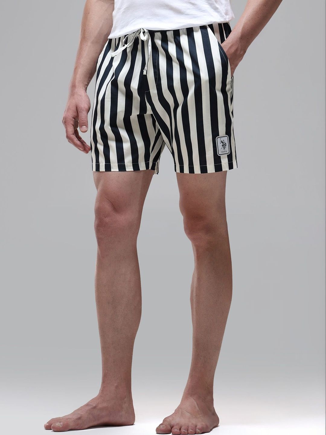 U.S. Polo Assn. Striped Cotton Boxers-picture-51